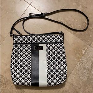 Kate Spade Black and White Crossbody NWOT